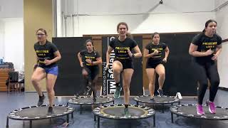 Clase PowerJump  trampolín 40 minutos para PRINCIPIANTES intermedios y avanzados [upl. by Robbin]