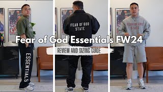 Fear of God Essentials FW24 Review and Sizing Guide [upl. by Skyla343]