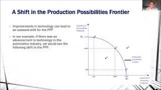 Economics  Production Possibilities Frontier PPF [upl. by Nohsyar]