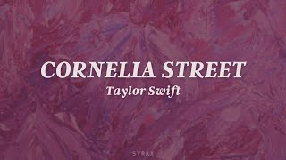 Taylor Swift  Cornelia Street Lyrics [upl. by Puttergill643]