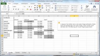 Excel Mehrere Formatierungsregeln gleichzeitig anwenden [upl. by Egiap709]