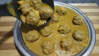 ರುಚಿಯಾದ ಮಟನ್ ಕೈಮಾ ಉಂಡೆ ಸಾರು mutton kaima unde in kannada averakalu kheema saru recipe in kannada [upl. by Angelique]