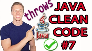 Java Clean Code Tutorial 7  Exception Handling  Throw Exceptions Instead of returning Error Lists [upl. by Artsa56]