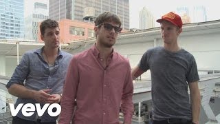 Foster The People  VEVO News Interview in NYC [upl. by Olyhs]