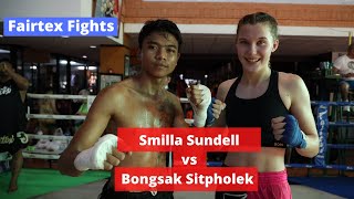 Fairtex Fights Smilla Sundell vs Bongsak Sitpholek [upl. by Henrik929]