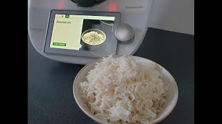 Steamed rice Thermomix TM6 [upl. by Melamie]