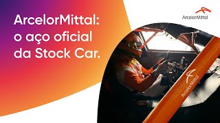 Os pilotos da Stock Car agora correm juntos com o aço ArcelorMittal [upl. by Nahtahoj]