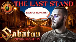 Sabaton  The Last Stand  Music Reaction [upl. by Schreck562]