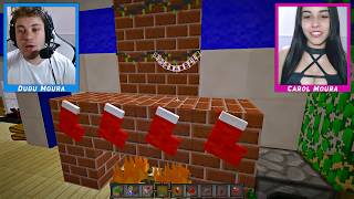 NATAL COM MINHA NAMORADA NO MINECRAFT [upl. by Aienahs988]