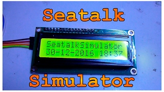 SEATALK SIMULATOR  ARDUINO [upl. by Estell]