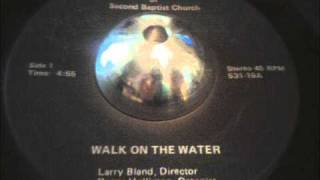 the volunteer choir of second baptist church  walk on the water richmond virginia gospel 45 [upl. by Adnamal]