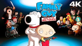 Family Guy Back to the Multiverse All Cutscenes Full Game Movie 4K 60FPS Ultra HD [upl. by Etan]