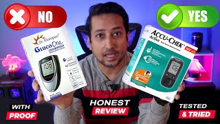 Most Accurate Glucometer in India 2023  Dr Morepen glucometer Review vs Accu Chek glucometer Review [upl. by Troy289]