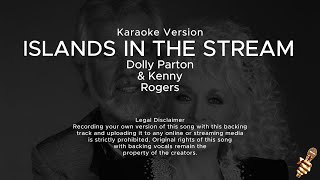 Dolly Parton Kenny Rogers  Islands In the Stream Karaoke Version [upl. by Tecil]