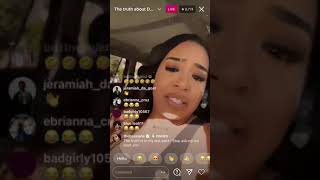 B SIMONE TALKS ABOUT DABABY amp DANILEIGH’S RELATIONSHIP ON INSTAGRAM LIVE [upl. by Beacham]