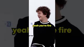 Joe Keery amp Gaten Matarazzo Funniest Interview shorts [upl. by Eusoj]