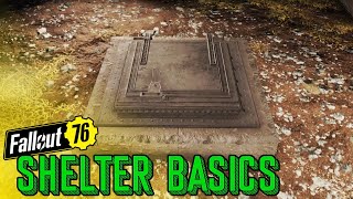 The Basics of Shelters  Fallout 76 [upl. by Griffy702]