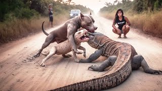 LAGARTO É DEVORADO POR CÃES CAÇADORES [upl. by Penny]