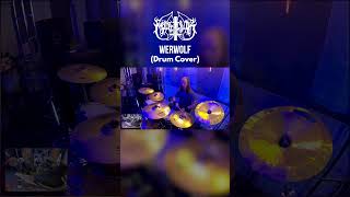 Marduk  Werwolf Drum cover fragment blackmetal metal [upl. by Ahsii643]