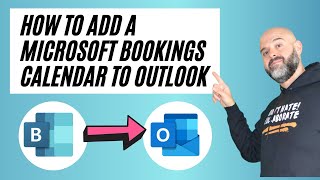 How To Add A Microsoft Bookings Calendar To Outlook [upl. by Dolhenty]