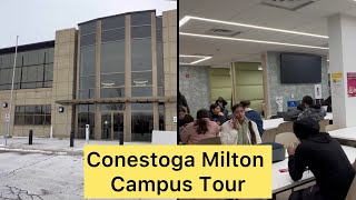 Conestoga Milton Campus Tour  conestogacollege conestogamilton campustour canada [upl. by Ihcego248]