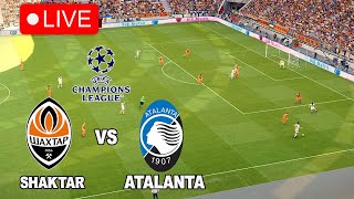 🔴 LIVE SHAKTAR DONETSK VS ATALANTA  UCL 202425  Full Match Streaming [upl. by Merideth817]