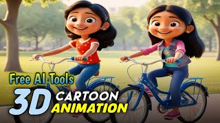 Free 3D Cartoon Animation Videos Using Ai Tools  How to Make 3D Animation Video  ai aitools [upl. by Eeneg]