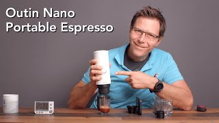 Outin Portable Espresso Maker Review [upl. by Drawd]