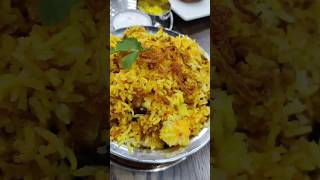 Malabar chicken biriyani from mallus restaurant chickenbiryani shortvideo [upl. by Ylas446]