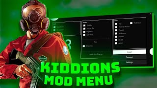 Newest How to EASILY Install KIDDIONS Mod Menu for GTA 5 Online ｜ Free Download 2024 [upl. by Akehsal]