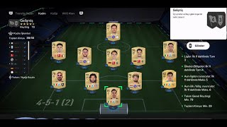 EA FC 25 LİG VE UYRUK KARMASI  GELİŞMİŞ KKG  LEAGUE AND HYBRID NATIONS  ADVANCED SBC [upl. by Suirtemid794]