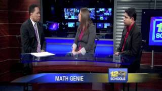 Math Genie Featured on News 12 NJ [upl. by Valenta426]