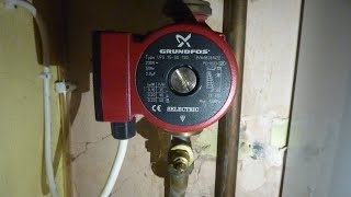 How to Change a Grundfos Selectric Water Pump for Home Heating [upl. by Jelks]