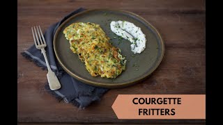 Courgette and Cottage Cheese Fritters [upl. by Notsuh]