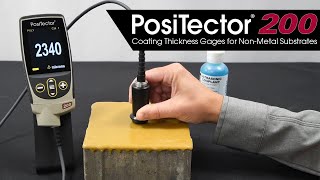 How to Use the PosiTector 200 to Measure PaintCoating on Wood Plastic Concrete and More [upl. by Nostaw600]