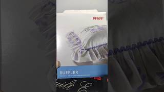 Acessório comprado Ruffer Pfaff [upl. by Hedley852]