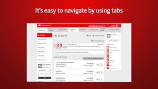 Santander Online Banking – View navigate and transact with the My Accounts homepage [upl. by Euridice]