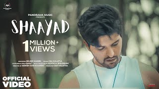 Shaayad  Official Video  Milind Manek  Qaaz  A Adithya Sreeraam  CampA Kalatva  New Hindi Song [upl. by Angelo941]