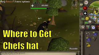 How to get a Chefs Hat in OSRS [upl. by Cordle159]