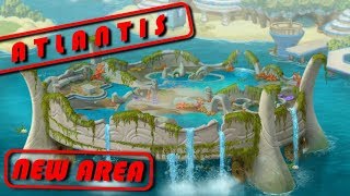 GARDENSCAPES NEW ACRES  THE ATLANTIS  DAY 1  NEW AREA by Playrix [upl. by Ceciley]