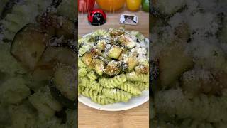 🔥Creamy Zucchini Pasta 💚 asmr food recipe satisfying recette eat mukbang cuisine cooking [upl. by Haas278]