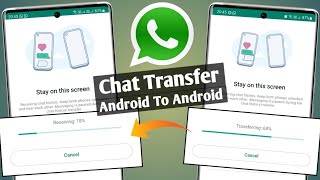 Whatsapp data transfer kaise kare  How to transfer whatsapp data from android to android [upl. by Paviour]