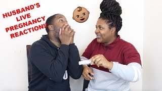 HUSBAND PREGNANCY REACTION emotional [upl. by Zoha659]