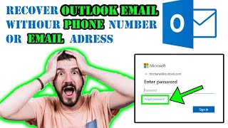 How to Recover Outlook Password without Phone Number and email 2020 Outlook Forget Password [upl. by Aicat]