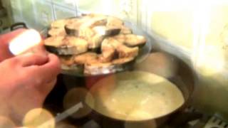 How To Cook Fish With A White Wine Cream Sause  How to cook fish on bbq [upl. by Ylenaj]