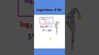 Logaritmo Encontrar log5 125  x Logarithm Find log5 125  x [upl. by Tufts306]