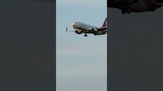 Аэропорт Шереметьево Самолёт Boeing 737800NG бортовой № VQBUV ак Nordwind Airlines [upl. by Jessika]