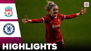 Chelsea vs Liverpool  What a Game  Highlights  FA Womens Super League 01052024 [upl. by Lubet]