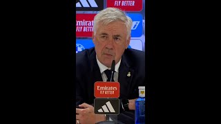 La IRONÍA de ANCELOTTI por la amarilla a MODRIC  REAL MADRID 3  ALAVÉS 2 [upl. by Soinski]