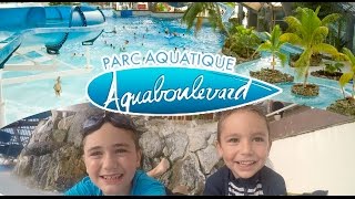 VLOG  Parc Aquatique Aquaboulevard en plein PARIS  Piscine amp Toboggan  12 [upl. by Decima63]